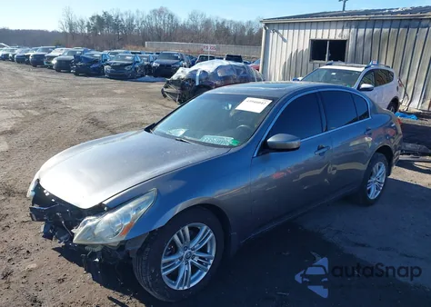 2010 Infiniti G37X from USA, damaged, VIN JN1CV6AR8AM450524